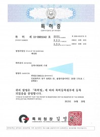 특허 10-0905542